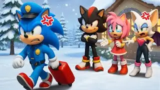 OMG! SONIC Moving Away…AMY & SHADOW Brought Him Back?! | Sonic The Hedgehog 3 Animation