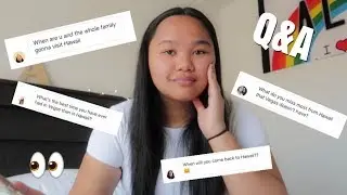 I'M MOVING BACK TO HAWAII!?!|Q&A| ALICIA TUNGPALAN