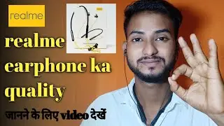 #realmeearphone #Rstechnical Realme Buds Wireless Bluetooth Earphones unboxing