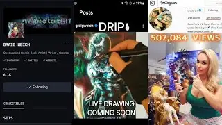 Drip NFT Artist Graig Weich will draw live on Todd McFarlane Spawn OddKey Discord Solana Drops next