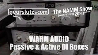 Warm Audio - New Passive & Active DI Boxes - Gearslutz @ NAMM 2020