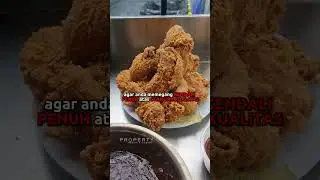 Bisa langsung jualan 6 menu fried chicken dengan bonus private class 1 hari di revon