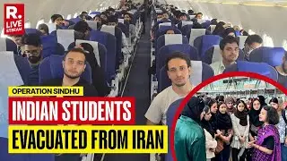 Operation Sindhu: 110 Indian Students Evacuated From Iran Lands In New Delhi