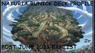 NEW NATURIA RUNICK DECK PROFILE POST JUNE 2023 BANLIST !!!!