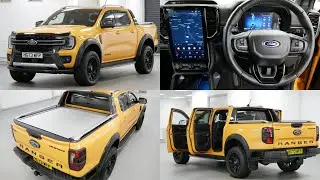 Cyber Orange Ford Ranger 2.0 4WD Wildtrak Auto Pickup Truck - HG73 WFP - VanStar