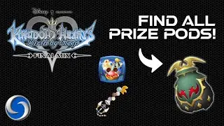 All Prize Pod Locations | Kingdom Hearts Birth by Sleep Final Mix