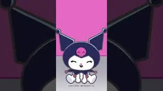 Everyone follow Kuromi!  💜 #shorts #sanrio #animation #Kuromi