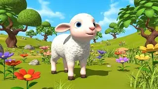Baby Lamb Followed the Dancing Shadow | Fun Kids Song | Nursery Rhymes
