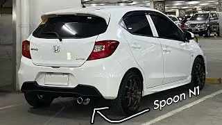 Spoon N1 muffler by Blanche Racing on Honda Brio S 5MT 丨Soundcheck