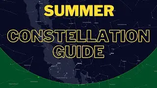 Summer Night Sky Constellation Guide