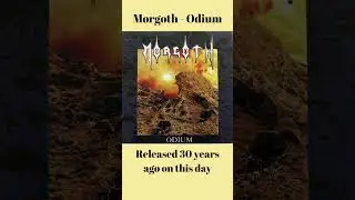Morgoth - Odium: German death metal MASTERS #deathmetal #shorts