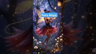 Fairy Ladybug in a Magical Forest | Dreamy 8K Fantasy Art #FAIRYMAGIC #SHORTSVIDEO #RELAXINGVISUALS