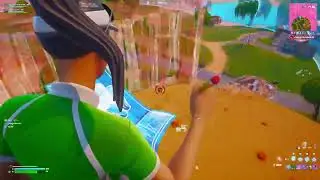 Playing fortnite with a clan im in