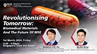Revolutionising Tomorrow: Biomedical Materials And The Future Of MSE