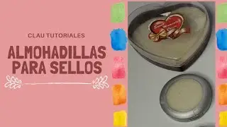 Como hacer almohadillas para sellos.