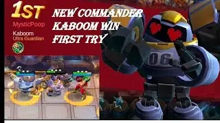 Magic Chess New Commander Kaboom - First Try and I Won Already