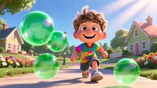 The Balloon Adventure 🎈✨ | Fun Kids Story & Learning Video | Preschool Imagination & Play