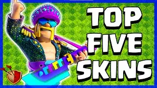 Best Clash of Clans Hero Skin Animations!