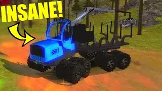 Building The Ultimate Beast of a Logging Truck! // Offroad Outlaws Truck Build