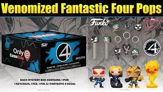 Venomized Fantastic Four Pops
