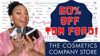 The Cosmetics Company Store Shop with me and HAUL!!! | Tom Ford, Becca, MAC, Smashbox & MORE!!!