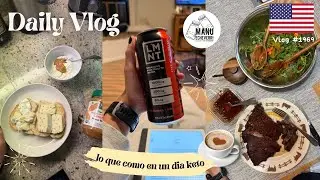 🇺🇸NUEVO AÑO MISMOS HABITOS BIENVENIDO 2026 | LO QUE COMO EN UN DIA | VLOG 1969 | Manu Echeverri