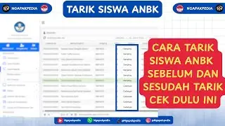 CARA TARIK PESERTA ANBK KE WEB ANBK | LENGKAP & MUDAH DIIKUTI