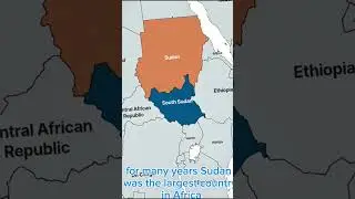 #sudan #southsudan #africa #youngestcountries #maps #worldmaps #mapsworld #history #geography