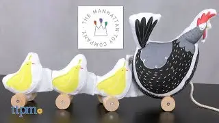 Farmer's Market Chicken Pull Toy from The Manhattan Toy Company