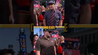 Will Big Cat show up to Ann Arbor? 👀 #cfb #barstool #bignoonkickoff
