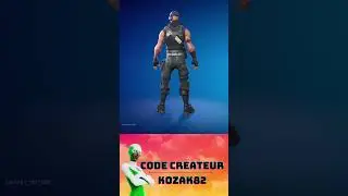 SKIN SOUS COMMANDANT #251 - #shorts #fortnite #gamingshorts