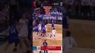 Texas Tech&rsquo;s Darrion Williams 28 Points! #basketball #shorts