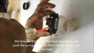 How to clean Ricoh  print head GH2220