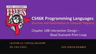 Lecture 15: Virtual Machine [Chapter 10B: Use PVM to Build REPL Console]