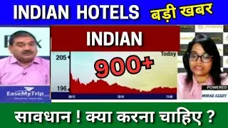 INDIAN HOTELS share latest news today analysis INDIAN HOTELS share latest news target tomorrow buy ?