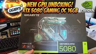 RTX 5080 Gygabyte Gaming OC 16GB - Unboxing