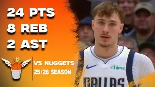 Cooper Flagg 24 Points/1 Block vs Nuggets Full Highlights! (12/1/2025)
