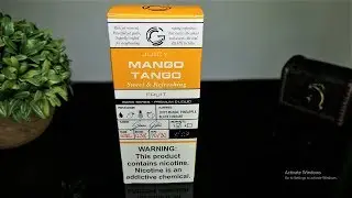 *New Mango Tango Eliquid by Glas