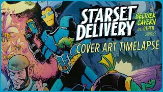 Drawing the Cover to My Comic Book!