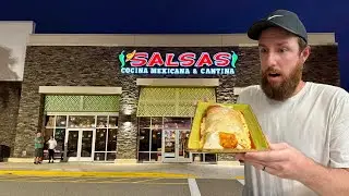 Biggest Burrito Ever! | Salsas Mexican Restaurant in Daytona Beach, FL