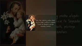 Jes&uacute;s m&iacute;rame/ San Jos&eacute;: Santo custodio de la Sagrada Familia