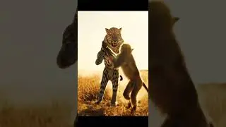 Will the monkey be able to save its life from the leopard?.#monkey #leopard #viralvideo #wildlife