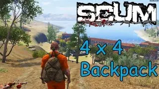 how to make a small big backpack in 5 minutes!  scum