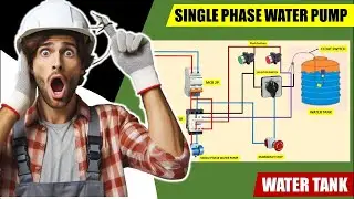 Flow Mastery Single-Phase Water Pump Control with Auto Manual Float Switch & Emergency Halt