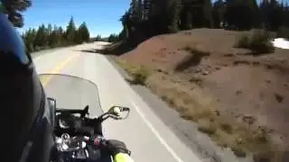 Crater Lake motorcycle ride