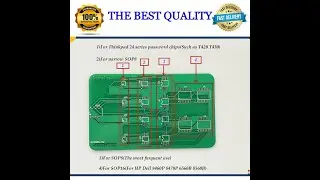 BIOS Password Remove Board Adapter 2PCS SOP8 SOP16 to DIP8 for HP DELL Thinkpad