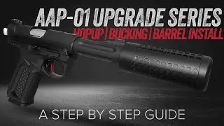 AAP-01 UPGRADES: ACTION ARMY ROTATY HOPUP, BUCKING, & BARREL