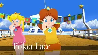 💖 【MMD】 Poker Face v4 - Princess Peach, Daisy, Rosalina & Pauline 💖