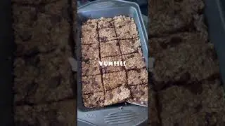 Banana Chocolate Chip Oatmeal Energy Bars...Cook with Me!!