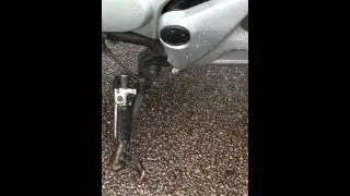 Post crash review of my motorbike.